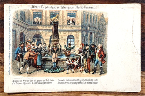 Historische künstlerkarte - historische,