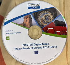 NAVTEQ DIGITAL MAPS VDO DAYTON MAJOR ROADS EUROPE 2011/2012 NAVIGATION CD