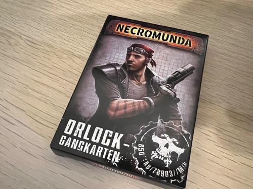 Necromunda orlock gangkarten - orlock, -gangkarten