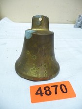 4870.          Alte Glocke  Vintage Hausglocke Bronze Deko Glocke