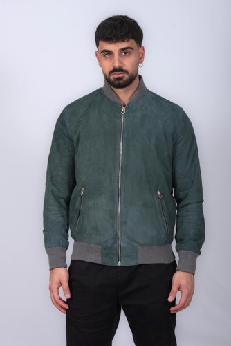 Bomber poloshirt wildleder - poloshirt,