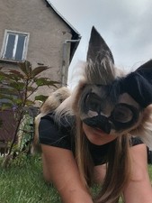 wunderschöne Katzen Maske 