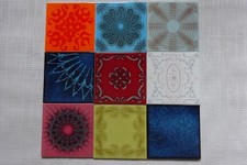 Retro Fliesen 15 x 15 cm 70er