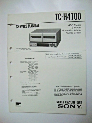 H4700 original sony service - sony,