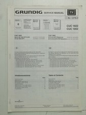 Grundig service manual cuc - tv,