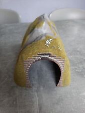 Tunnel Modelleisenbahn H0 Spur eingleisig Berg Felsen Moos Gestaltung Modellbau 