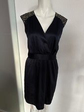 Kleid Seiden Gr 38 M von Hallhuber 