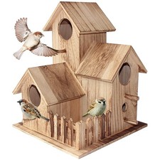 3-in-1 Vogelhäuschen aus