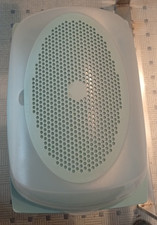 Tupperware Käsemax  Käseglocke  29x19x9 cm Hellblau mit Klimamembran