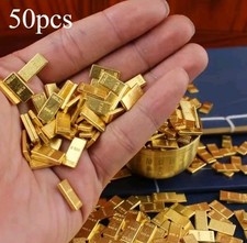 50 Goldbarren Attrappe