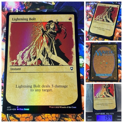 Mtg lightning bolt - lightning, 🇬🇧
