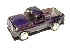 HO 1:90 GMC ? USA Metall Modellauto Pick Up Truck  Britisches Hongkong bespielt