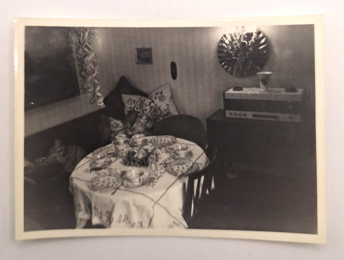 Altes foto ddr stube - foto,