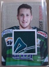 Phillip Messing Jerseycard /40 Bietigheim Steelers - DEL2 Playercards 2017-18