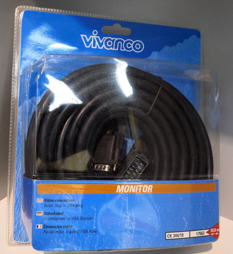 Vivanco 10m scart - 10m, zu