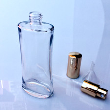 Parfum-Flakon-Parfum-Flasche-GLAS-leer-NEU-trichter-100ml