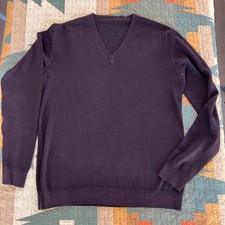 Mens Prada v-neck wool sweater