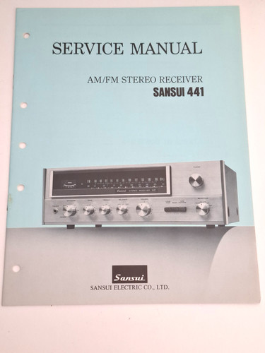 Original service manual sansui - original,