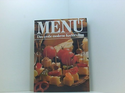 Menü das große moderne - große,