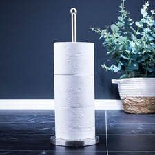 WC Ersatzrollen-Ständer Rollenhalter Klopapierhalter Rollenständer Edelstahl