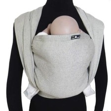 Didymos Babytragetuch ab Geburt tta-841, Größe 6, aus Baumwolle, Silbergrau