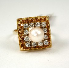 Ring 585 Gelb-Weißgold