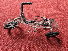 Modell Fahrrad aus Metall Draht - Sammlerstück Dekoration Geschenk Aus Afrika