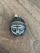 Labradorit Anhänger Katze