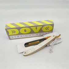 DOVO Bismarck Rasiermesser – Rasiermesser aus Kohlenstoffstahl – 6/8 Zoll – rund