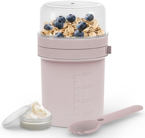 Müslibecher mit - to,