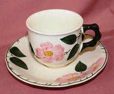 VILLEROY BOCH V&B Wildrose Wild Rose Kaffeegedeck 2-tlg Tasse + Untertasse 3391