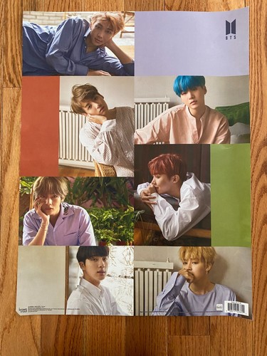 Bts group poster colorful - -,