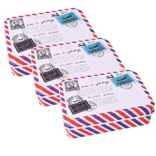 3 Stk.DIY Retro Blechdose