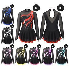 DE Mädchen Eiskunstlauf Kleid