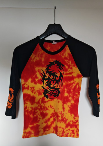 Batik shirt drachen - "drachen", m