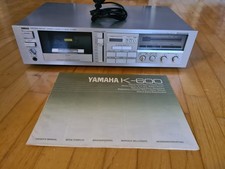 Yamaha Natural Sound Tape Deck K-540,  Bedienungsanleitung K-600