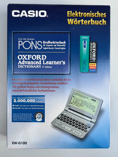 Casio g100 elektronisches - ew-g100,