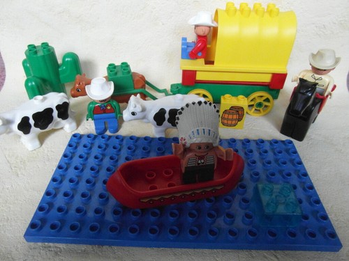 Lego duplo western konvolut - duplo,