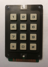 Codeschloss Tastatur 12 Tasten 12 Kontakte unbenutzt aus Bastelkiste von Conrad