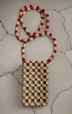 Handy Tasche Damen Perlen