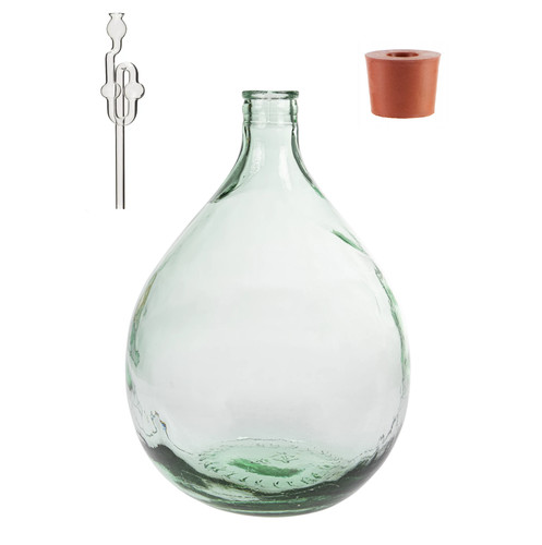 Gärballon glasflasche - gärballon,