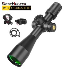 WestHunter WHT 4-16X44 SFIR FFP Jagd Zielfernrohr Rot Leuchtabsehen Schussfest