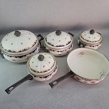 5 Vintage Asta Töpfe und