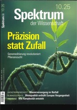 Spektrum der Wissenschaft, 10/2025: Präzision statt Zufall   +wie neu+