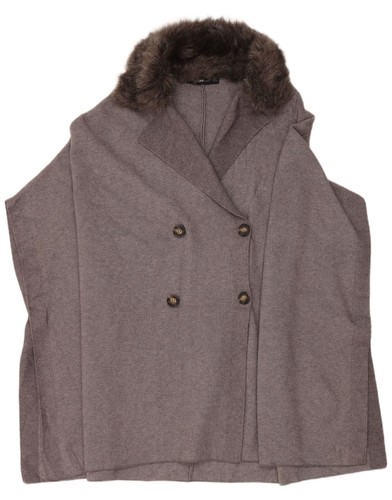 Zara damen zweireiher poncho - zara,