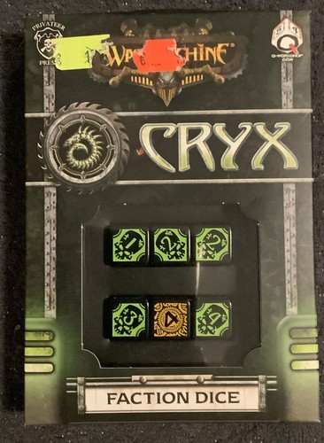 Warmachine cryx fraction - fraction, dice