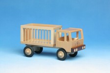 LKW Zoo - Werdauer Holzspielzeug zweiachsig Holz Tierpark LKW Auto Fahrzeug Tier