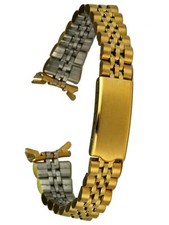 Vintage Edelstahl-Uhrarmband