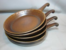 3 x Katen  Friesen Geschirr Braun Porzelan Kartoffel Ofen Pfanne 22 cm Melitta