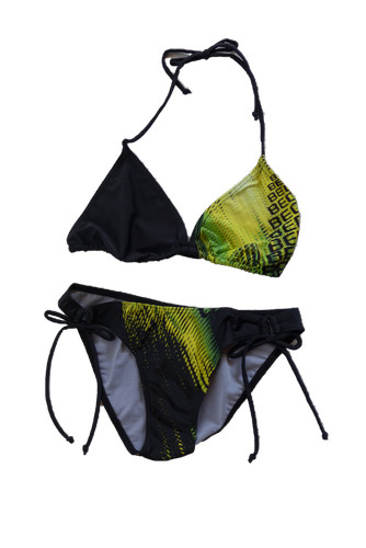 Damen bikini gelb oder lila - damen,